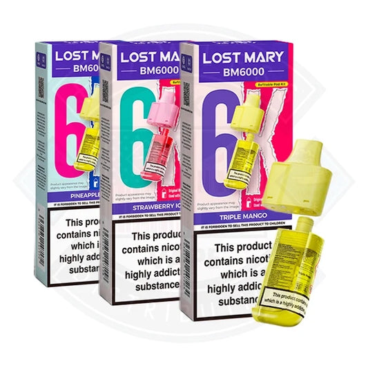 Lost Mary BM6000  Prefilled Pod 20mg