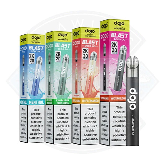 Vaporesso Dojo Blast 2000 GO  Transparent Prefilled Vape Kit