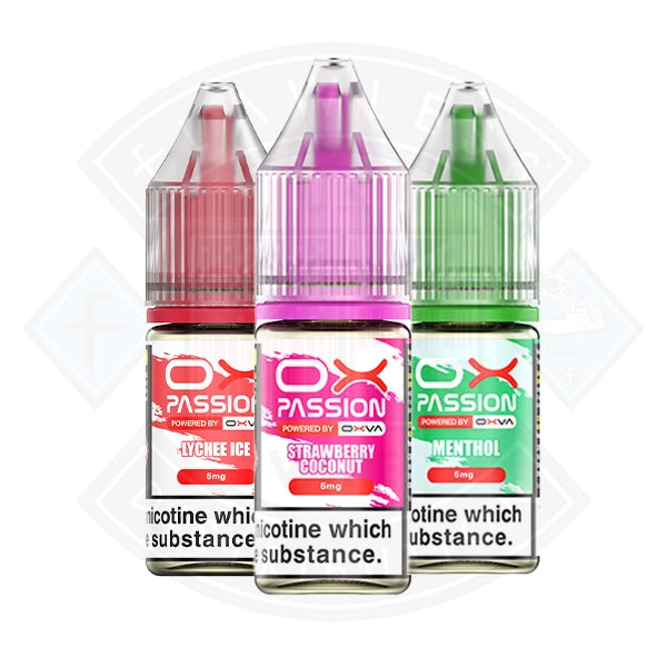 OX Passion (5mg) Nic Salt 10ml by Oxva
