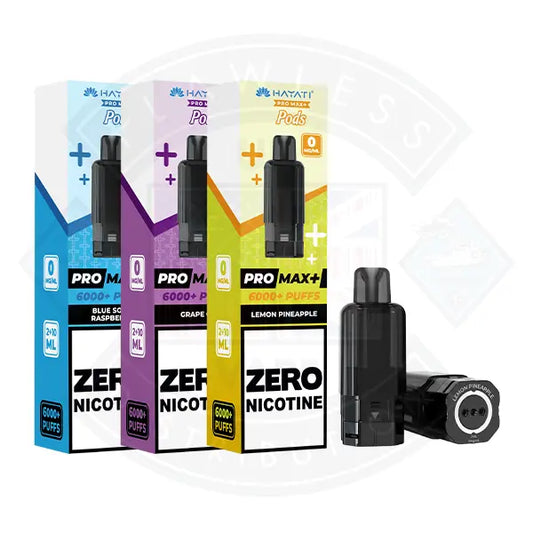 Hayati Pro Max 6000 + Prefilled Pod ZERO NICOTINE