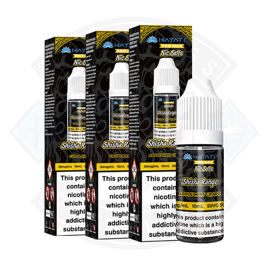 Hayati Pro Max Shisha Nic Salts 10ml (10mg)