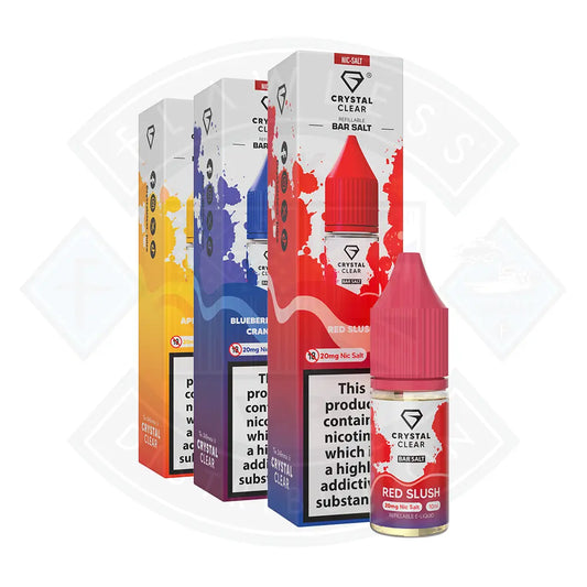 Crystal Clear Bar (20mg) Nic Salts 10ml
