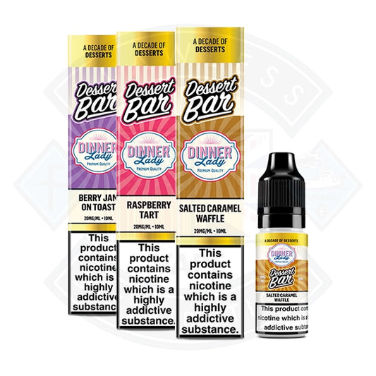 Dinner Lady - Desserts Bar Salts 10ml (20mg)