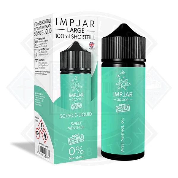 IMP JAR Large - 0mg 100ml Shortfill  - DOUBLE CONCENTRATE