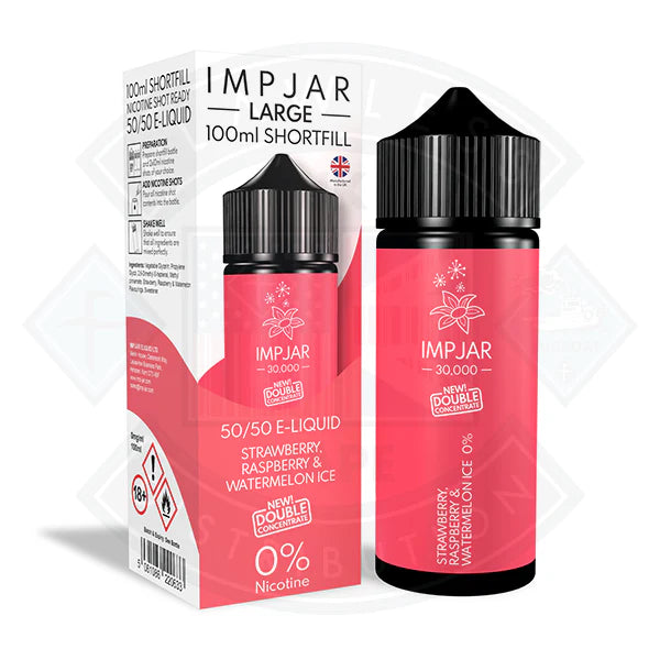 IMP JAR Large - 0mg 100ml Shortfill  - DOUBLE CONCENTRATE
