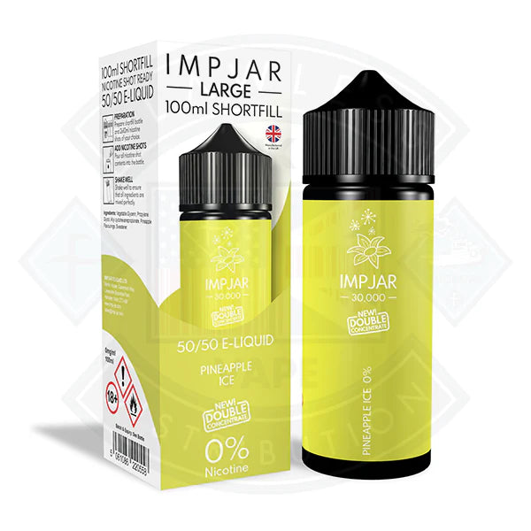 IMP JAR Large - 0mg 100ml Shortfill  - DOUBLE CONCENTRATE