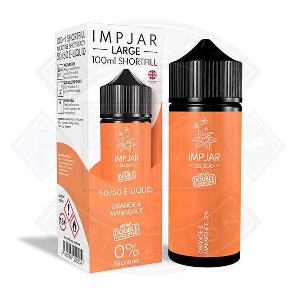 IMP JAR Large - 0mg 100ml Shortfill  - DOUBLE CONCENTRATE