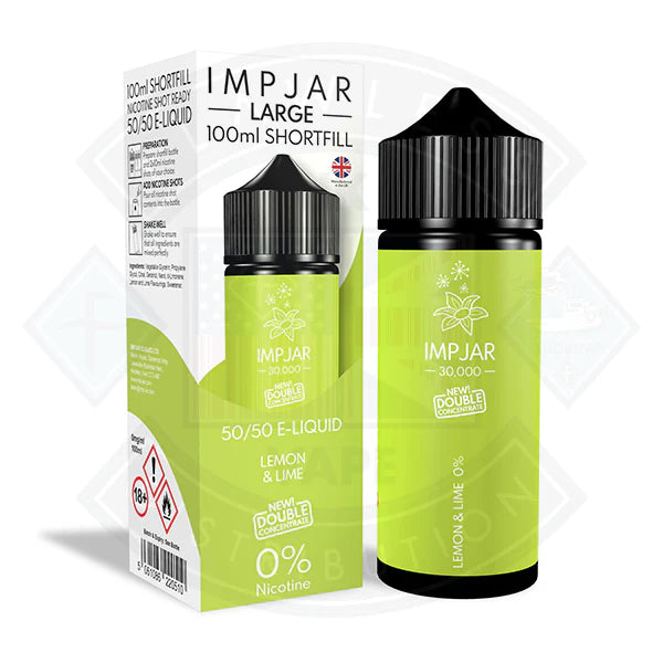IMP JAR Large - 0mg 100ml Shortfill  - DOUBLE CONCENTRATE