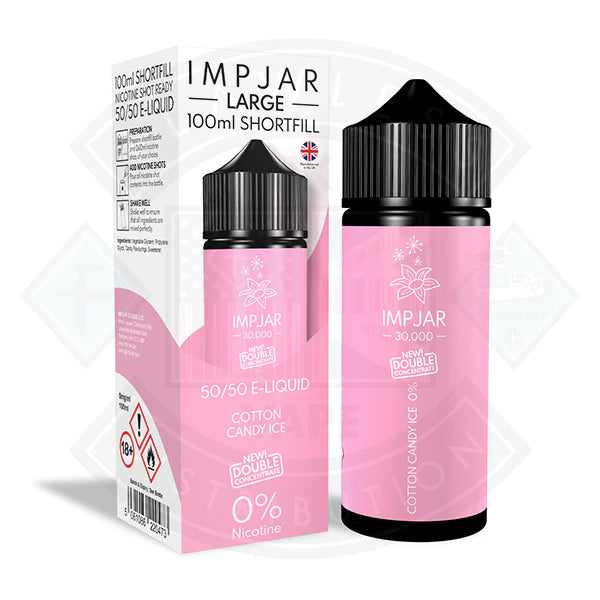 IMP JAR Large - 0mg 100ml Shortfill  - DOUBLE CONCENTRATE