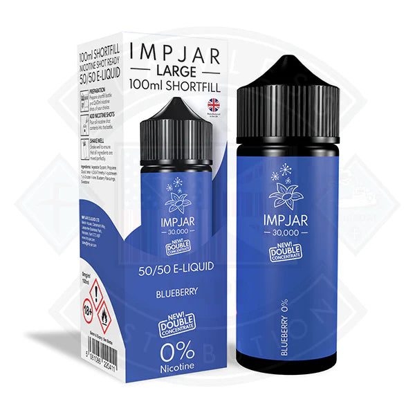 IMP JAR Large - 0mg 100ml Shortfill  - DOUBLE CONCENTRATE