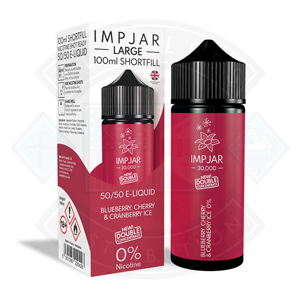IMP JAR Large - 0mg 100ml Shortfill  - DOUBLE CONCENTRATE