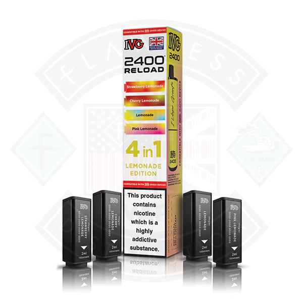 IVG 2400 Reload 4in1 Prefilled Pods