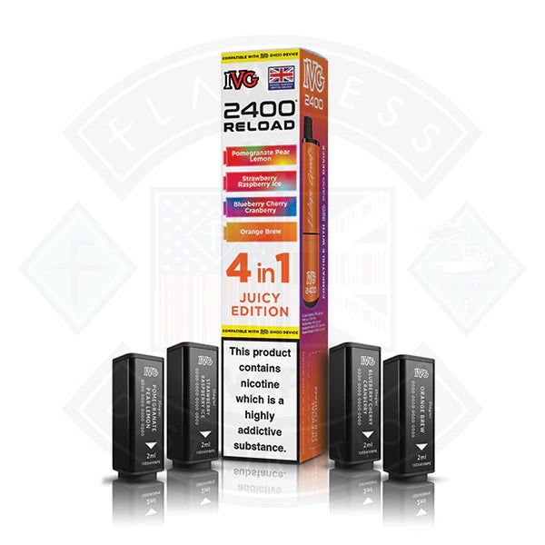 IVG 2400 Reload 4in1 Prefilled Pods