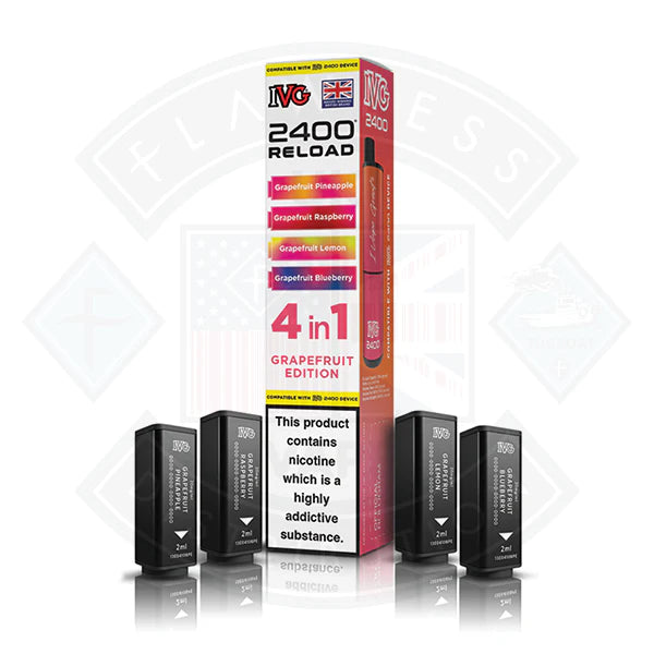 IVG 2400 Reload 4in1 Prefilled Pods