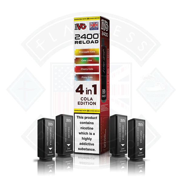 IVG 2400 Reload 4in1 Prefilled Pods
