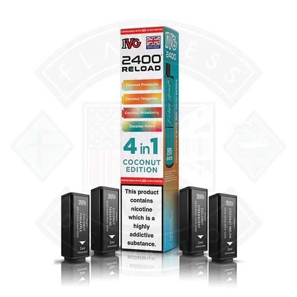 IVG 2400 Reload 4in1 Prefilled Pods