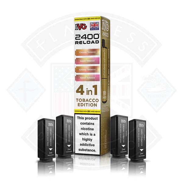 IVG 2400 Reload 4in1 Prefilled Pods