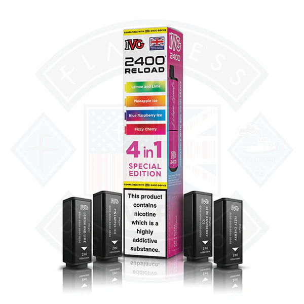 IVG 2400 Reload 4in1 Prefilled Pods