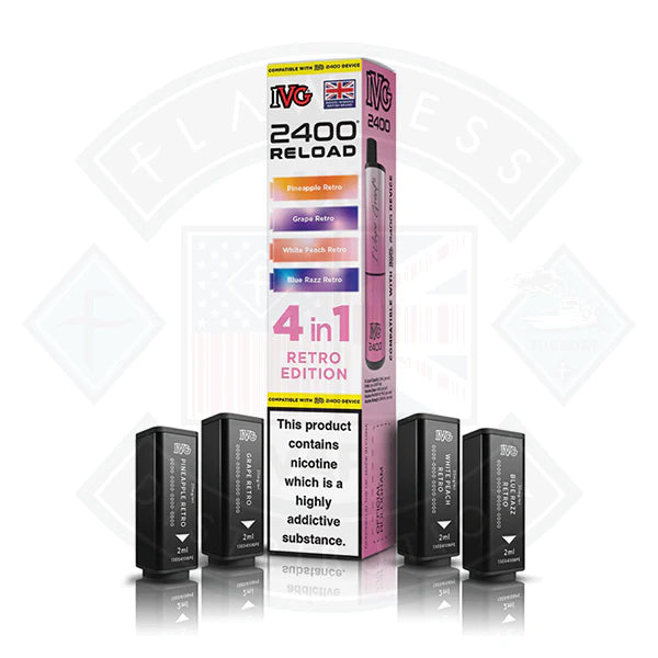 IVG 2400 Reload 4in1 Prefilled Pods