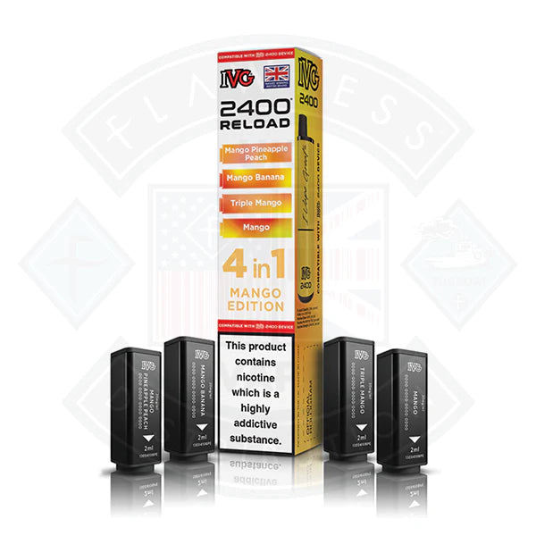 IVG 2400 Reload 4in1 Prefilled Pods