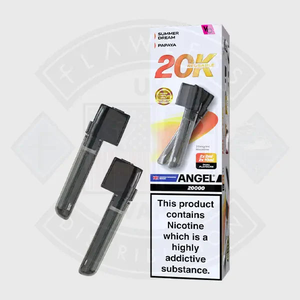 Vapes Bars Angel 20K Prefilled Vape Pods + Refill Container