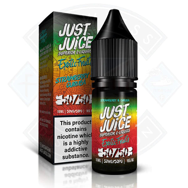 Just Juice 50/50 Exotic Fruits Strawberry & Curaba 10ml