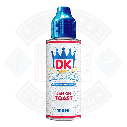 Donut King Breakfast  - Jam on Toast 0mg 100ml Shortfill