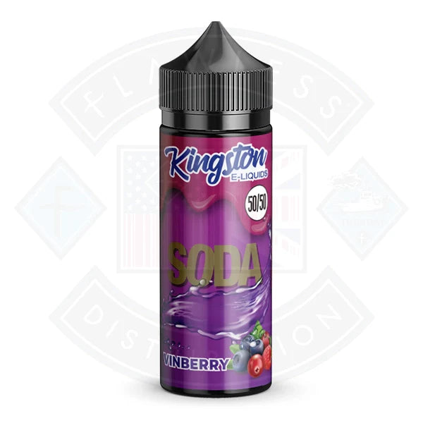 Kingston Soda - Vinberry 0mg 100ml 50/50 Shortfill