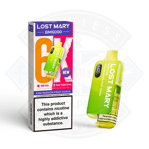 Lost Mary BM6000 Disposable Vape Device 20mg