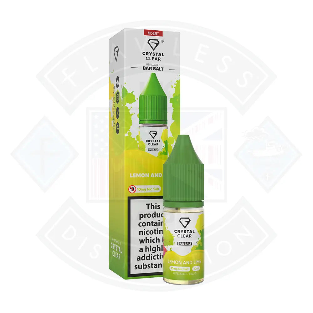 Crystal Clear Bar (10mg) Nic Salts 10ml