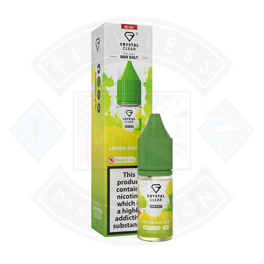 Crystal Clear Bar (20mg) Nic Salts 10ml