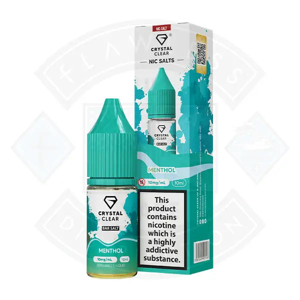 Crystal Clear Bar (10mg) Nic Salts 10ml