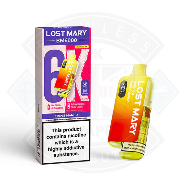 Lost Mary BM6000  Prefilled Pod Kit 20mg