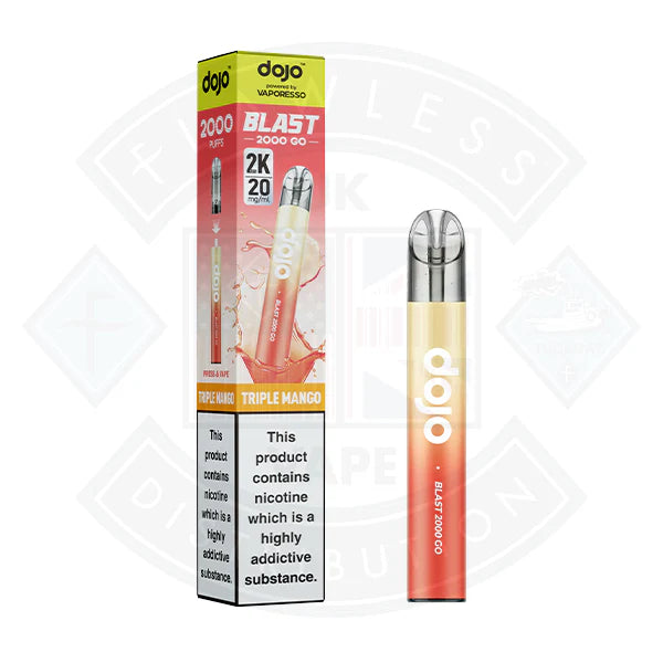 Vaporesso Dojo Blast 2000 GO  Transparent Prefilled Vape Kit