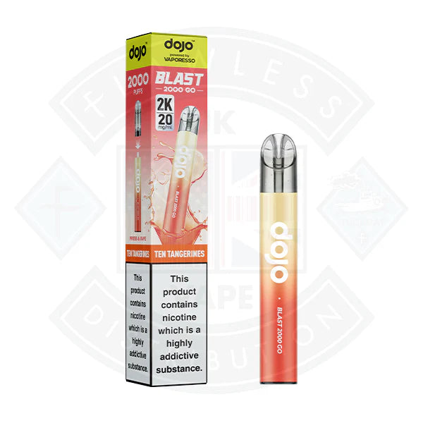 Vaporesso Dojo Blast 2000 GO  Transparent Prefilled Vape Kit