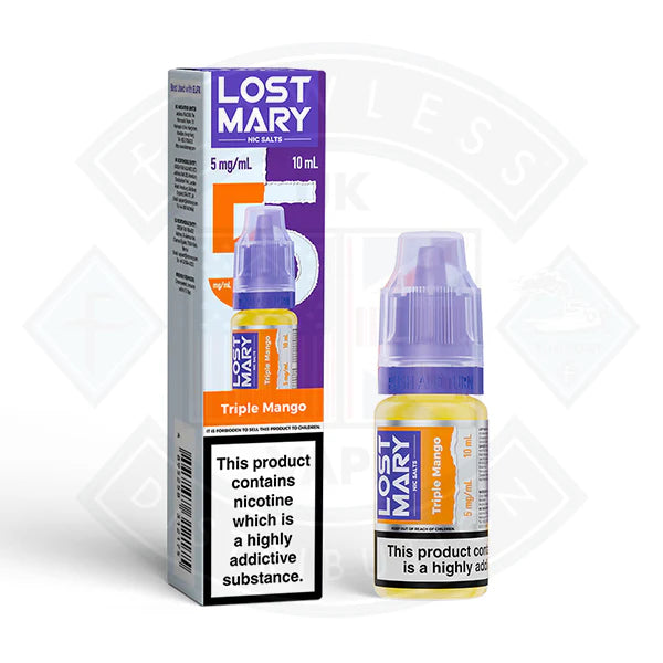 LOST MARY (5mg) Nic Salts E-Liquid 10ml