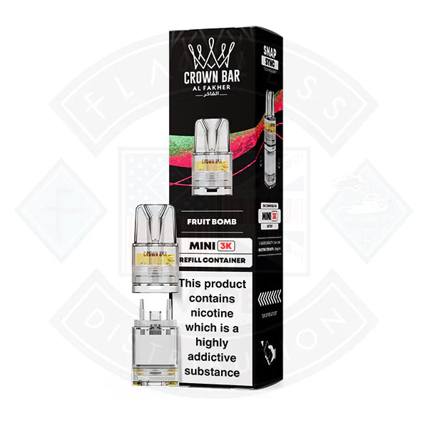 Al Fakher Crown Bar Mini 3K Refill Pods