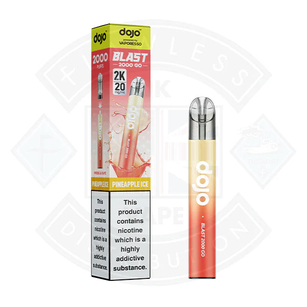 Vaporesso Dojo Blast 2000 GO  Transparent Prefilled Vape Kit