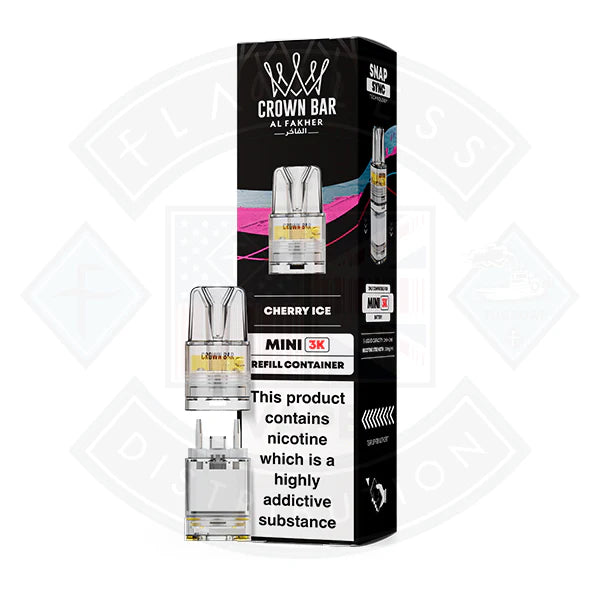 Al Fakher Crown Bar Mini 3K Refill Pods