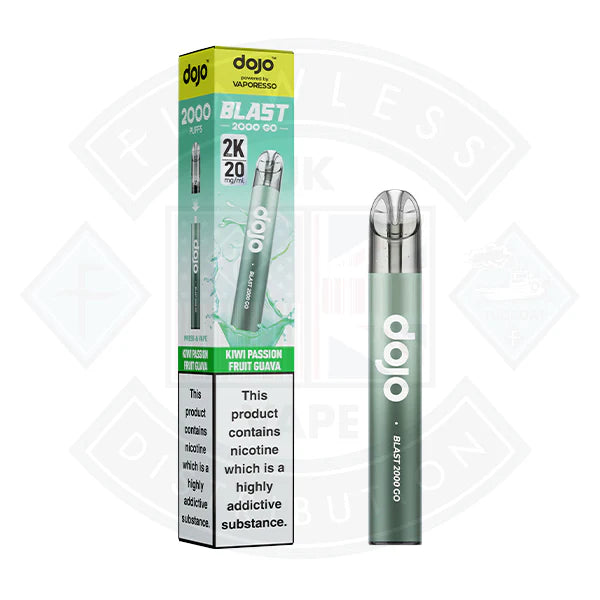 Vaporesso Dojo Blast 2000 GO  Transparent Prefilled Vape Kit