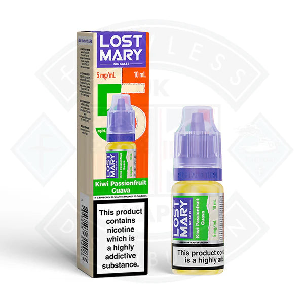 LOST MARY (5mg) Nic Salts E-Liquid 10ml