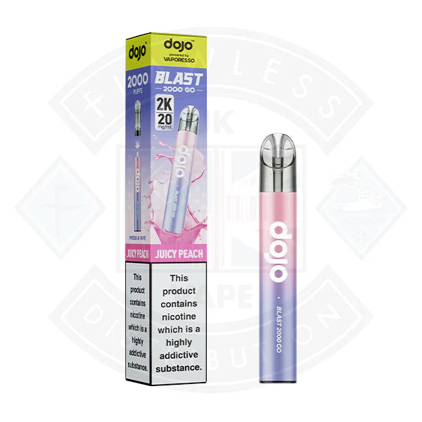 Vaporesso Dojo Blast 2000 GO  Transparent Prefilled Vape Kit