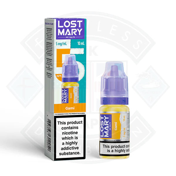LOST MARY (5mg) Nic Salts E-Liquid 10ml