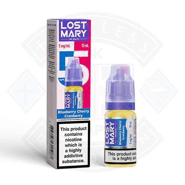 LOST MARY (5mg) Nic Salts E-Liquid 10ml