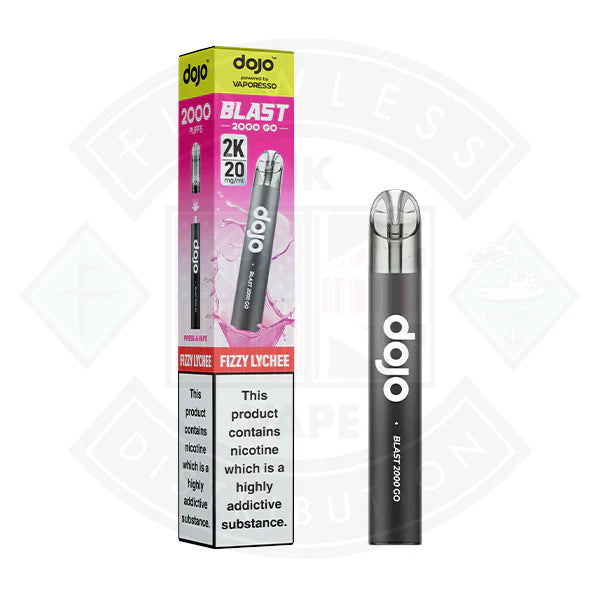 Vaporesso Dojo Blast 2000 GO  Transparent Prefilled Vape Kit