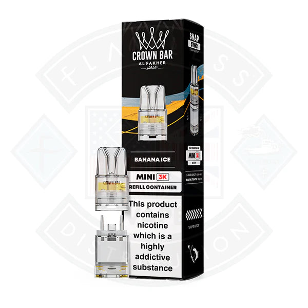 Al Fakher Crown Bar Mini 3K Refill Pods