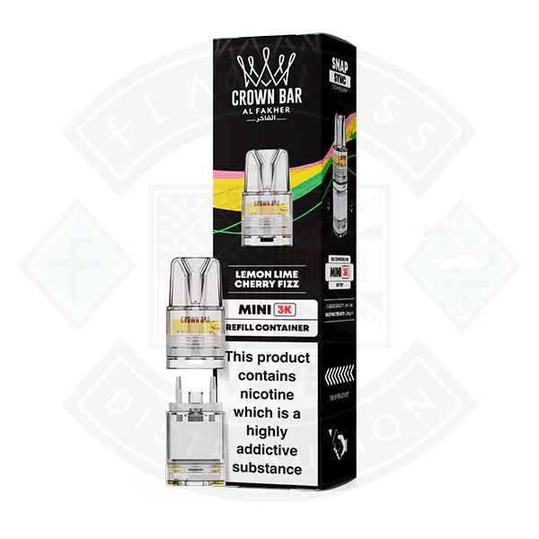 Al Fakher Crown Bar Mini 3K Refill Pods
