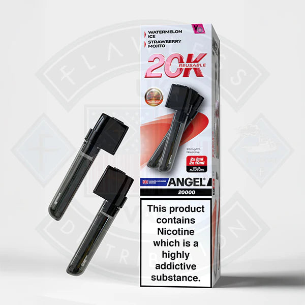 Vapes Bars Angel 20K Prefilled Vape Pods + Refill Container