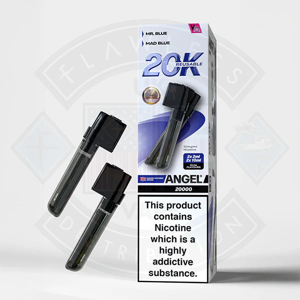 Vapes Bars Angel 20K Prefilled Vape Pods + Refill Container