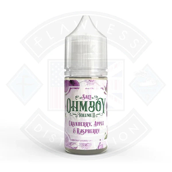 Ohm Boy - Volume II -  Cranberry, Apple & Raspberry 10ml Salt